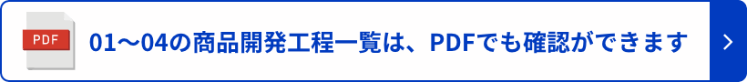 01〜04の商品開発工程一覧は、PDFでも確認ができます